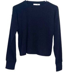 Wilfred Free Aritzia Cropped Long Sleeve Top Size Small